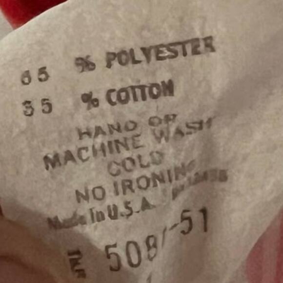 Vintage 90s Junior Wiz Pink & White Seersucker Sundress with Eyelet Trim Size 5 - Picture 7 of 13